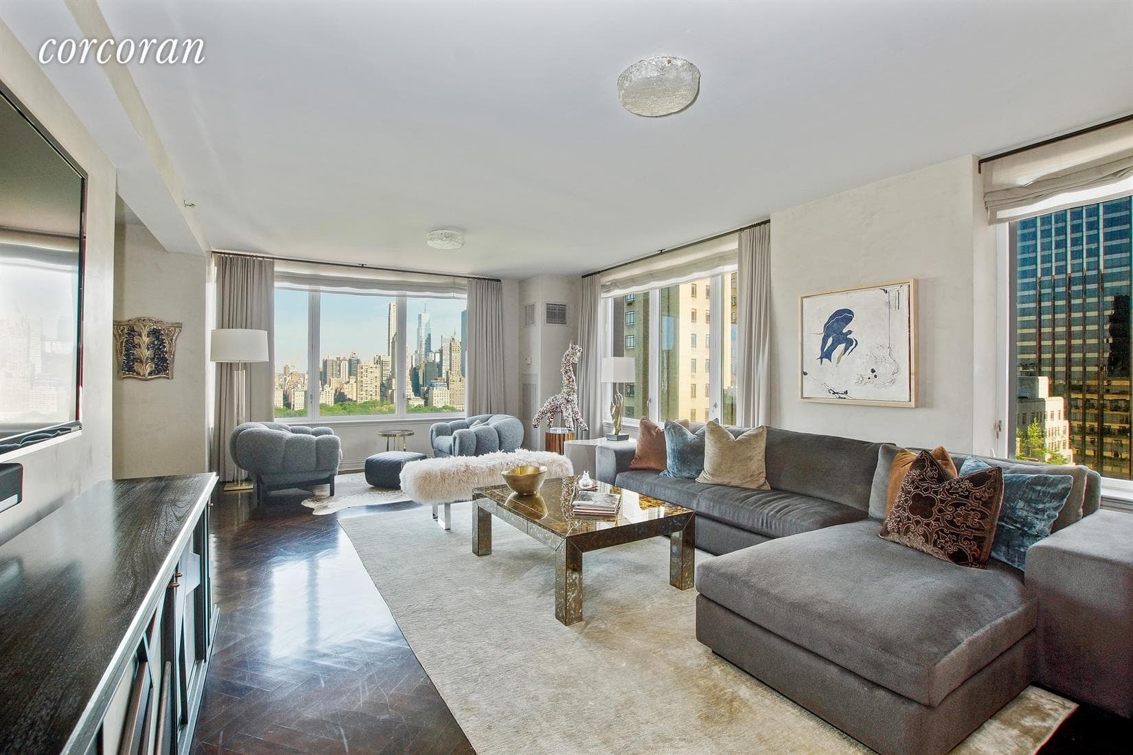 New York City Real Estate | View 15 West 63rd Street, 24B | 4 Beds, 4 Baths