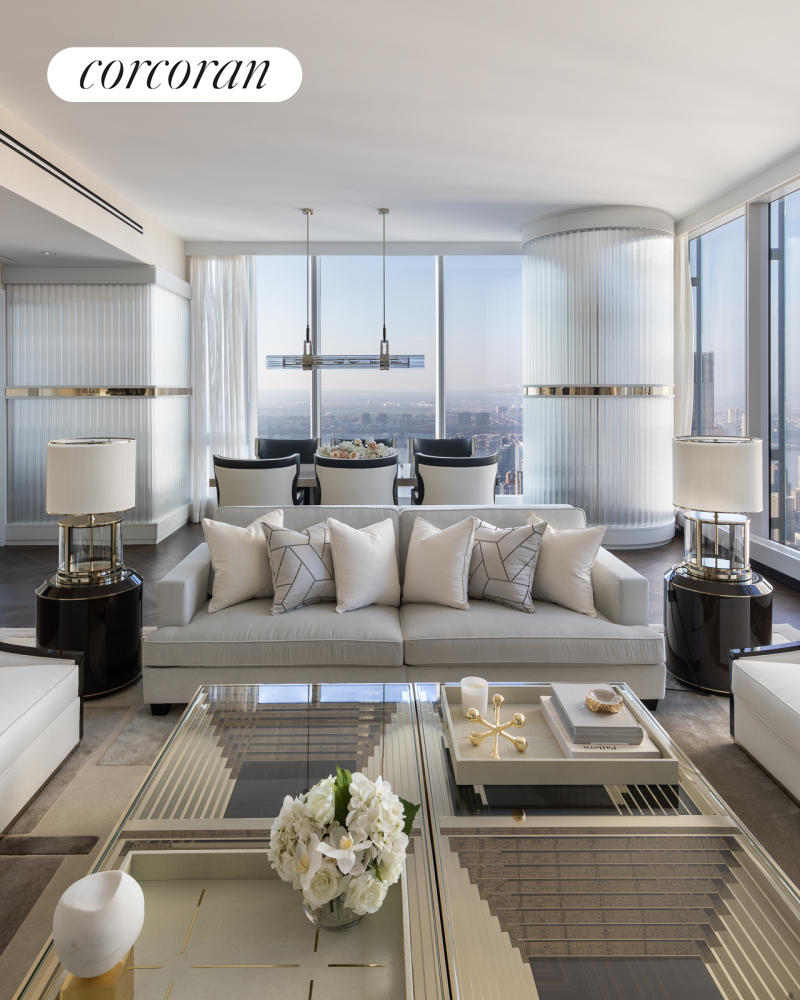 New York City Real Estate | View 217 West 57th Street, 60W | 3 Beds, 4 Baths