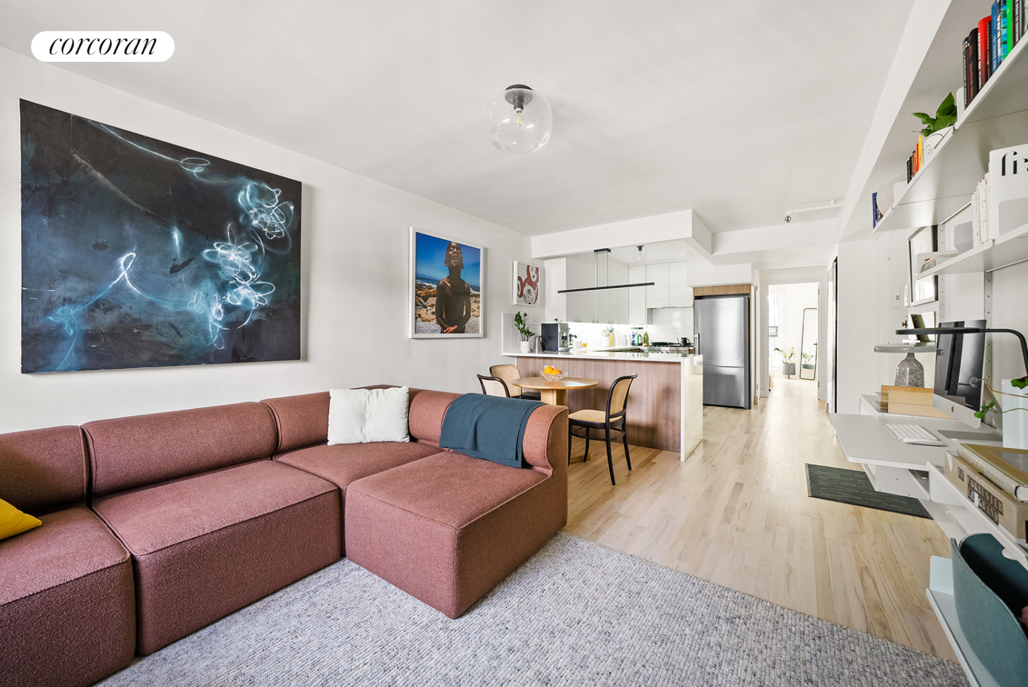New York City Real Estate | View 415 Carlton Avenue, 415A | 2 Beds, 1 Bath