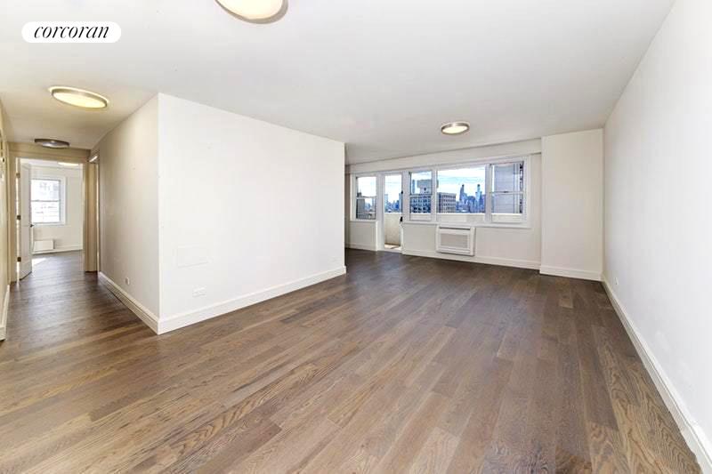 New York City Real Estate | View 100 West 93rd Street, 25J | Living Room
