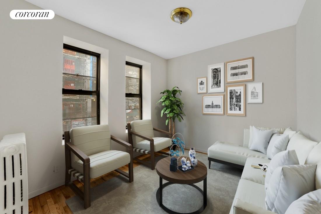 New York City Real Estate | View 350 East 53rd Street, 2D | 2 Beds, 1 Bath